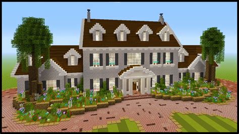 how to build mansion minecraft